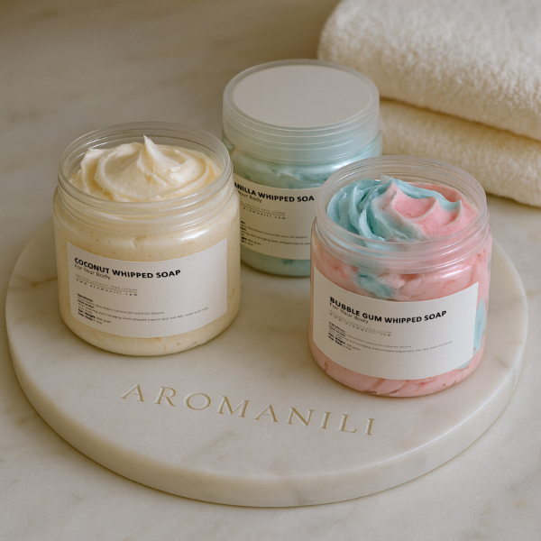 صابون‌های خامه‌ای | Whipped Soaps