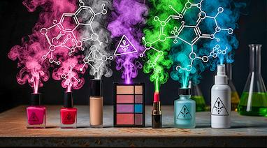 سم‌زدایی از کیف آرایش: ۵ ماده شیمیایی پنهان که سلامت شما را تهدید می‌کنند (راهنمای جامع گذار به زیبایی سبز)